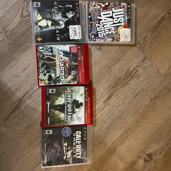 Ps3 wii and xbox games